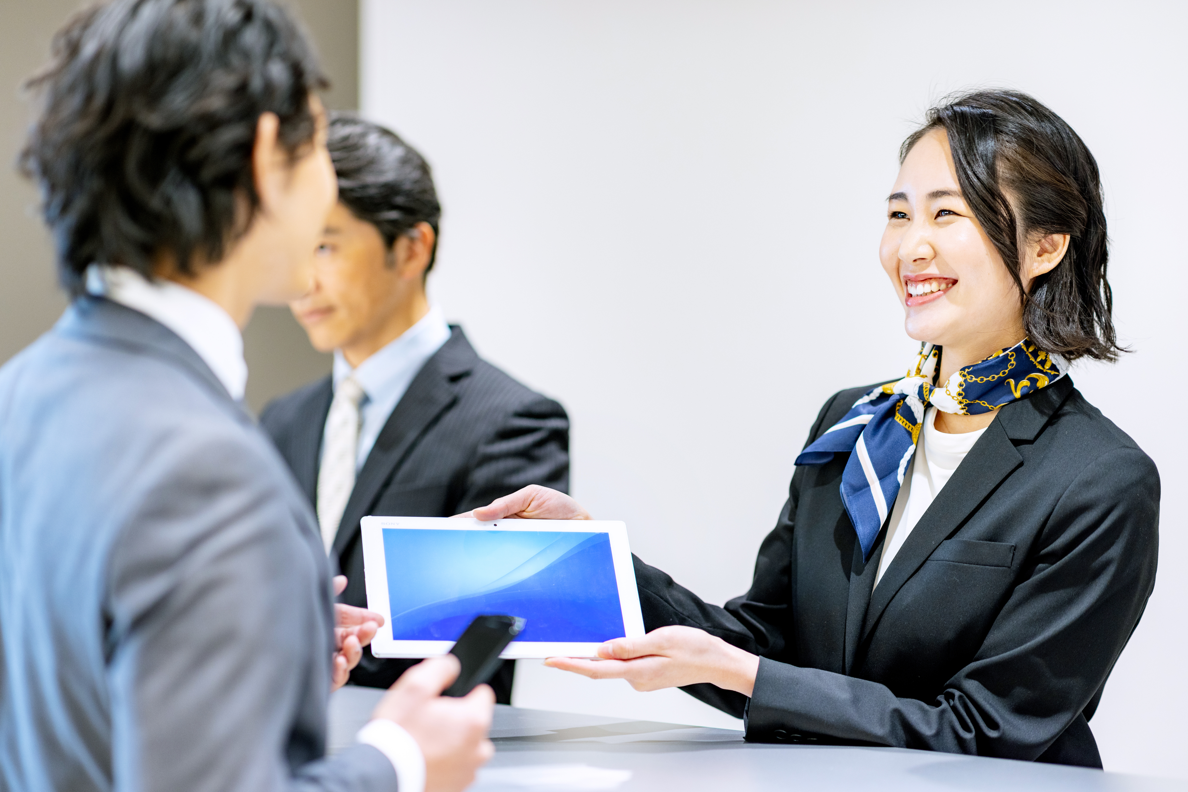 派遣の受付職の主な仕事内容